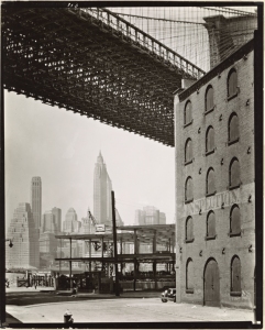 Extent: 1 photograph: gelatin silver print, matte, single weight paper; 8 x 10 in. untrimmed contact print 1935 Photographer: Berenice Abbott (1898-1991) Sponsor: Federal Art Project (New York, N.Y.) 